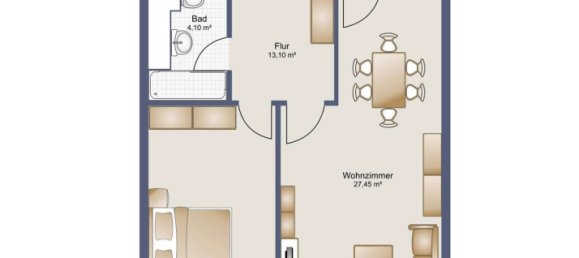 1 Schlafzimmer Wohnung in Bergedorf, Germany, Nr. 248073 13