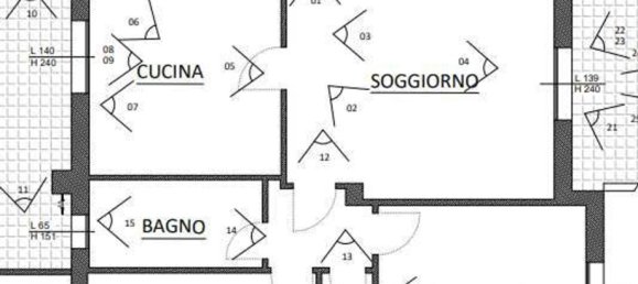 Квартира с 5 спальнями в Кампи Бизенцио, Италия № 372460 21