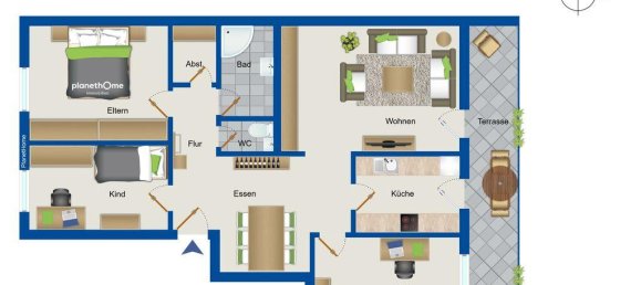 4 rooms Apartment in Schwarzwald-Baar-Kreis, Germany No. 54156 17