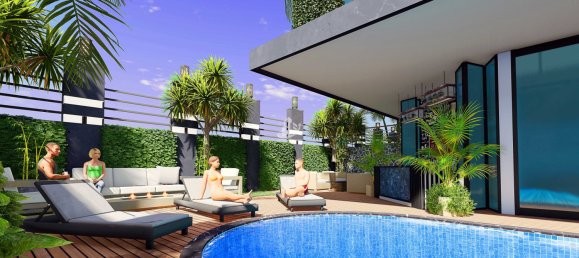 Wohnung 1+1 in Alanya, Turkey, Nr. 1166 5