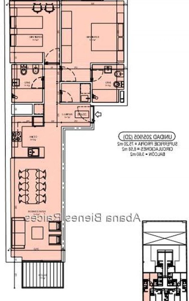 2 Schlafzimmer Wohnung in Montevideo, Uruguay, Nr. 4359