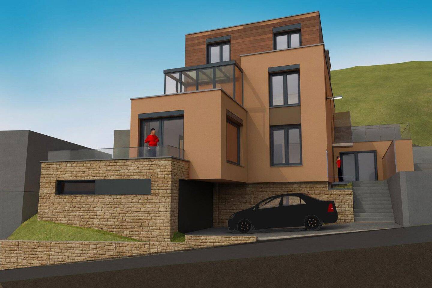 4 غرف نوم تاون هاوس في Baden-Baden, Germany رقم 325631