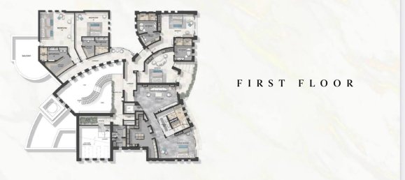 7 rooms Villa in Emirates Hills, UAE No. 9456 8