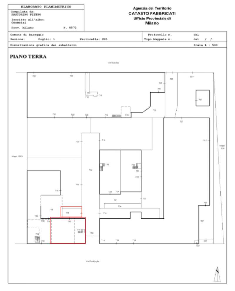 244m² Commercial property in Bareggio, Italy No. 310000