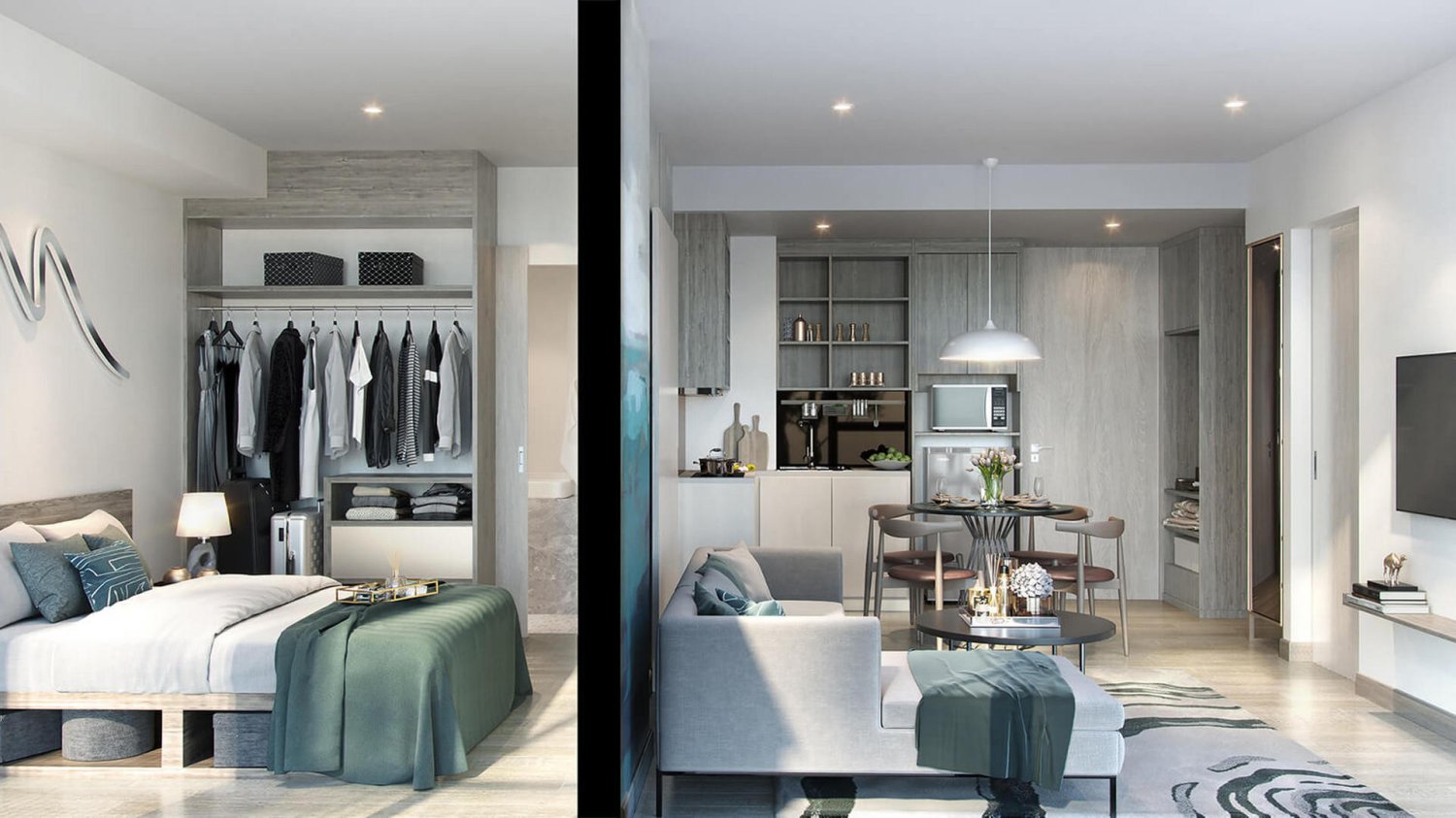 2 bedrooms Condo in SKYPARK Phuket, Thailand No. 27612