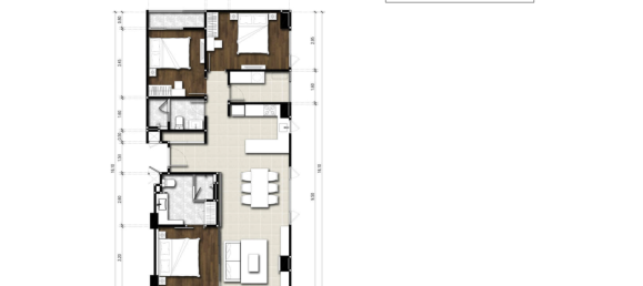 3 Schlafzimmer Eigentumswohnung in The Panora Phuket Surin Beach, Thailand, Nr. 30528 7