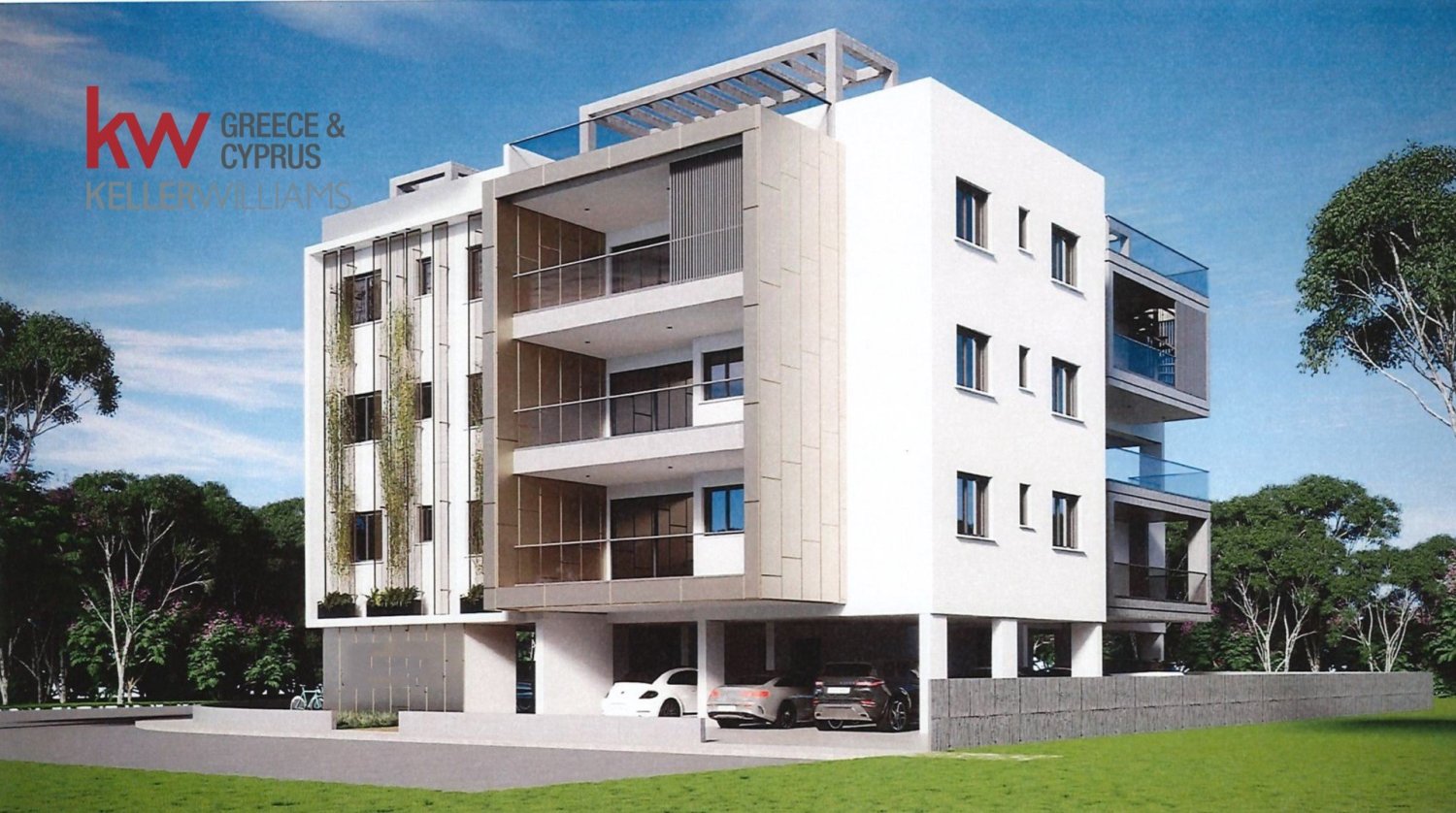 Квартира с 2 спальнями в Ларнака, Кипр № 26000