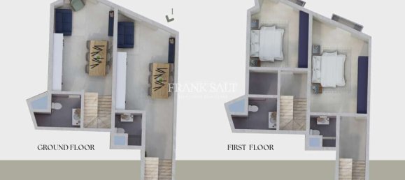 Casa de 2 dormitorios en Xewkija, Malta No. 841 3