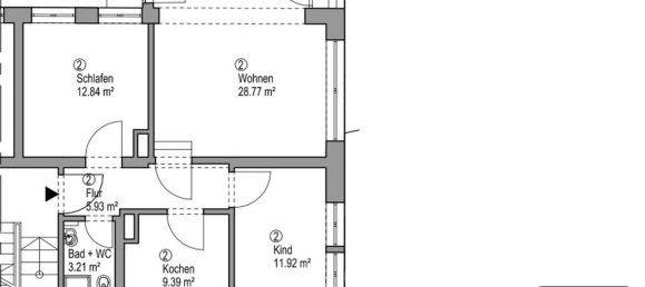 3-Zimmer Wohnung in Augsburg, Germany, Nr. 42254 6