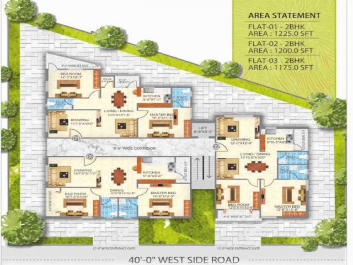 2 bedrooms House in Hyderabad, India No. 11937