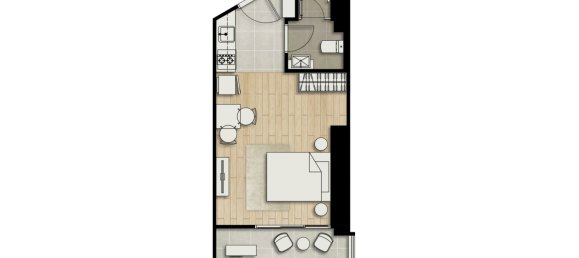 32m² Apartment in Pattaya, Thailand No. 20186 10