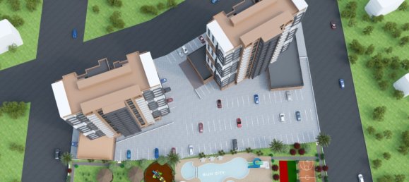 Apartamento 1+1 em Mersin, Turkey N.º 30760 2