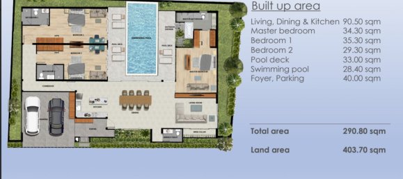 Villa de 3 dormitorios en Kata, Thailand No. 9025 4