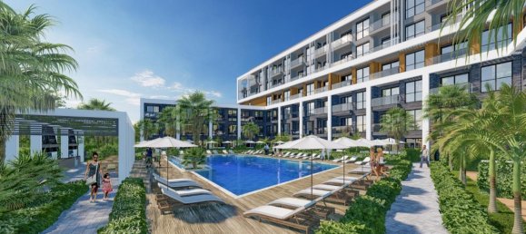 Apartamento 1+1 em Lara Port, Altintash, Turkey N.º 35941 2
