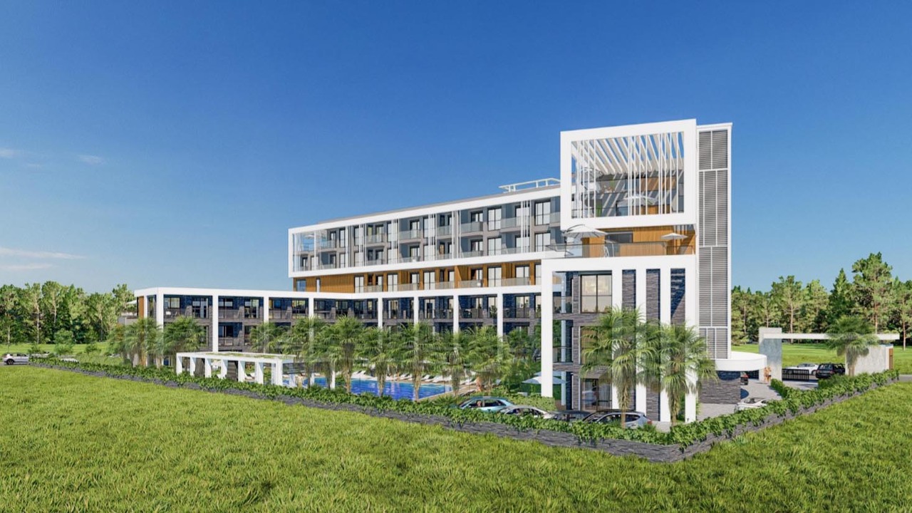 Apartamento 1+1 em Lara Port, Altintash, Turkey N.º 35941