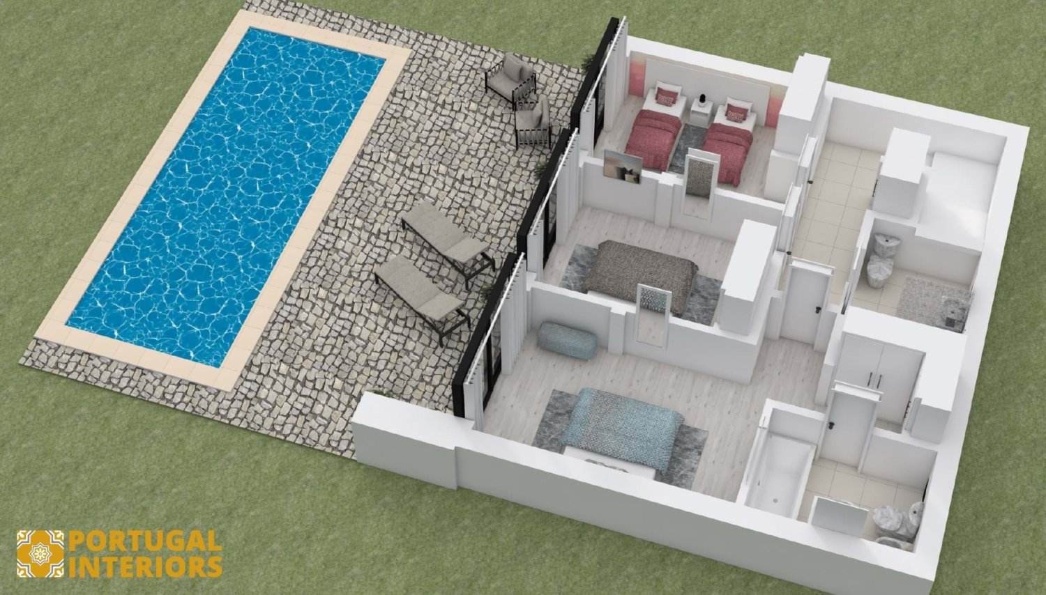 3 غرف نوم فيلا في Nazare, Portugal رقم 141290