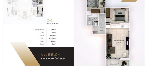 Apartment 1+1 in Marmaris, Turkey No. 28972 5