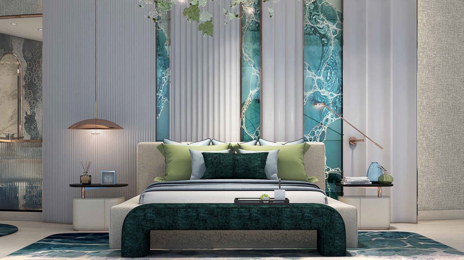 Apartamento T2 em CASA DAMAC TOWER, Al Sufouh, UAE N.º 61493