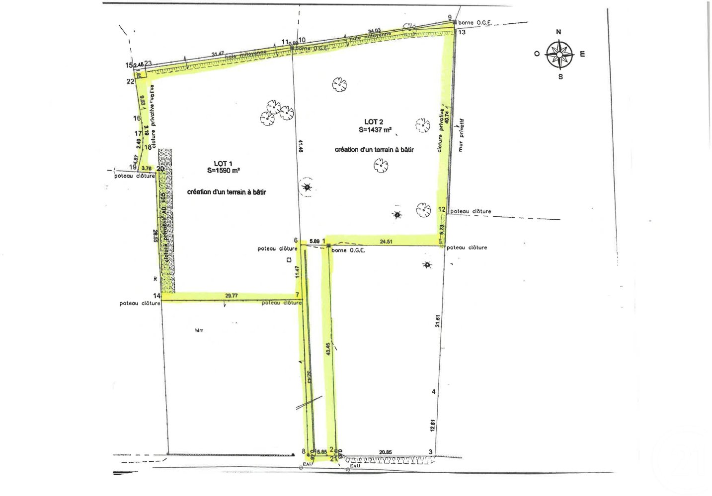  قطعة أرض في Menneval, France رقم 265905