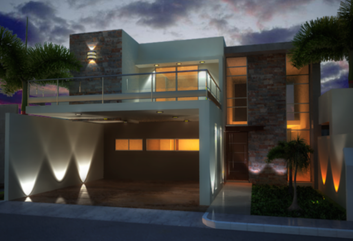 Casa de 3 dormitorios en Mérida, Mexico No. 46781