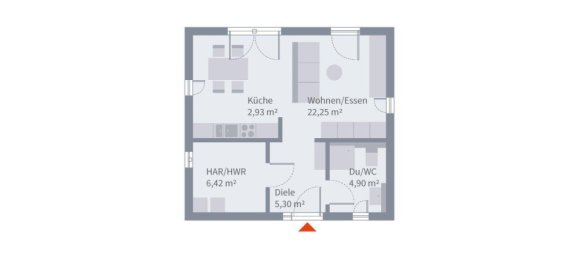 2-Zimmer Bungalow in Tübingen, Germany, Nr. 73200 5