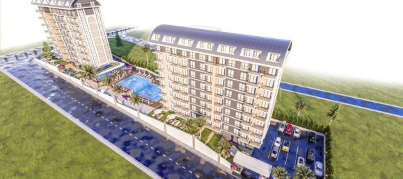 2-Zimmer Wohnung in Alanya, Turkey, Nr. 10009 11