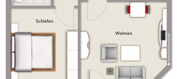 2-salle Appartement à Erlangen, Germany No. 25788 5