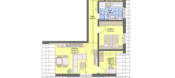 2-salle Appartement à Neustadt an der Aisch, Germany No. 84751 2