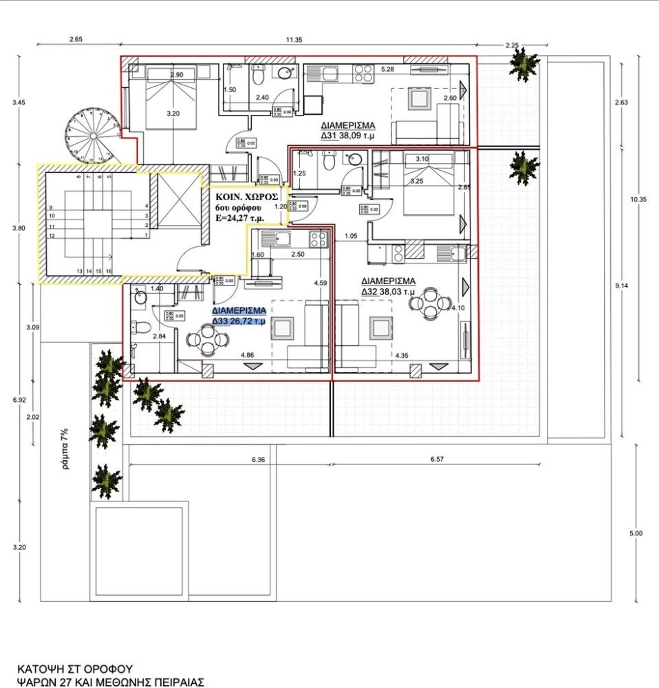 Студия в Пирей, Греция № 53684