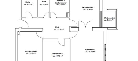 3 Schlafzimmer Wohnung in Schmargendorf, Germany, Nr. 19938 14