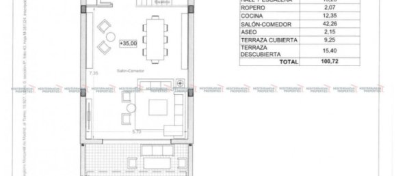 3 bedrooms Townhouse in Cabo De Las Huertas, Spain No. 2651 23