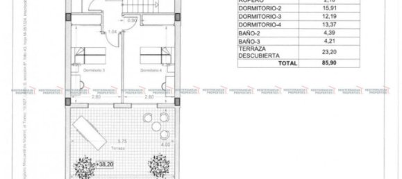 3 bedrooms Townhouse in Cabo De Las Huertas, Spain No. 2651 26