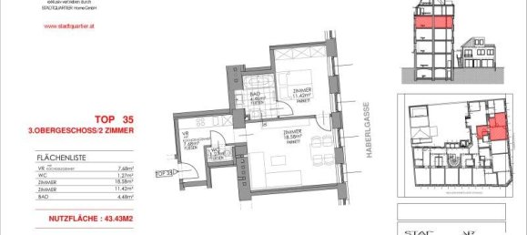 2غرفة شقة في Ottakring, Austria رقم 238885 29