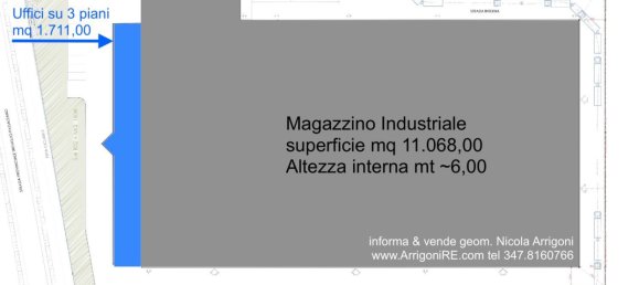 Almacén en Pagazzano, Italy 13500 m² No. 364743 13