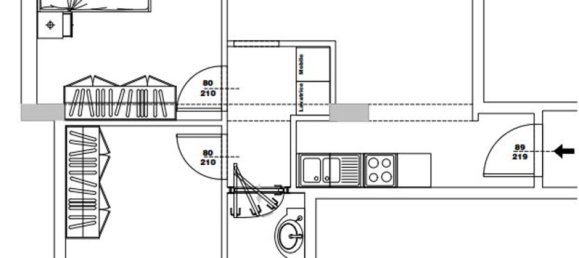 Квартира с 3 комнатами в Парма, Италия № 228858 23
