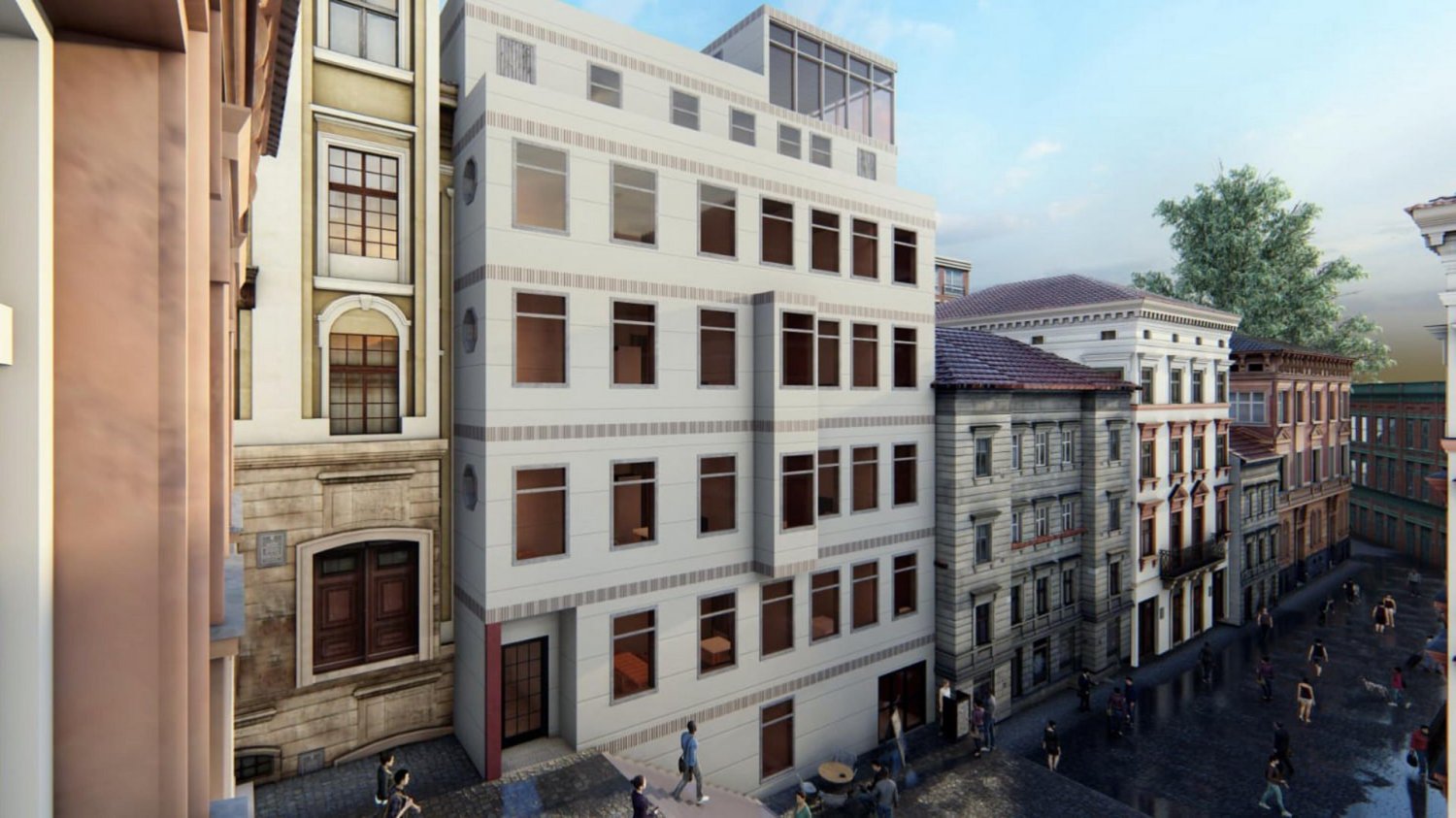 126m² Apartment in Taksim Historical Renovation, Beyoglu, Turkey No. 39261