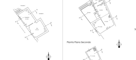 3 rooms Apartment in Castiglione Chiavarese, Italy No. 35818 16