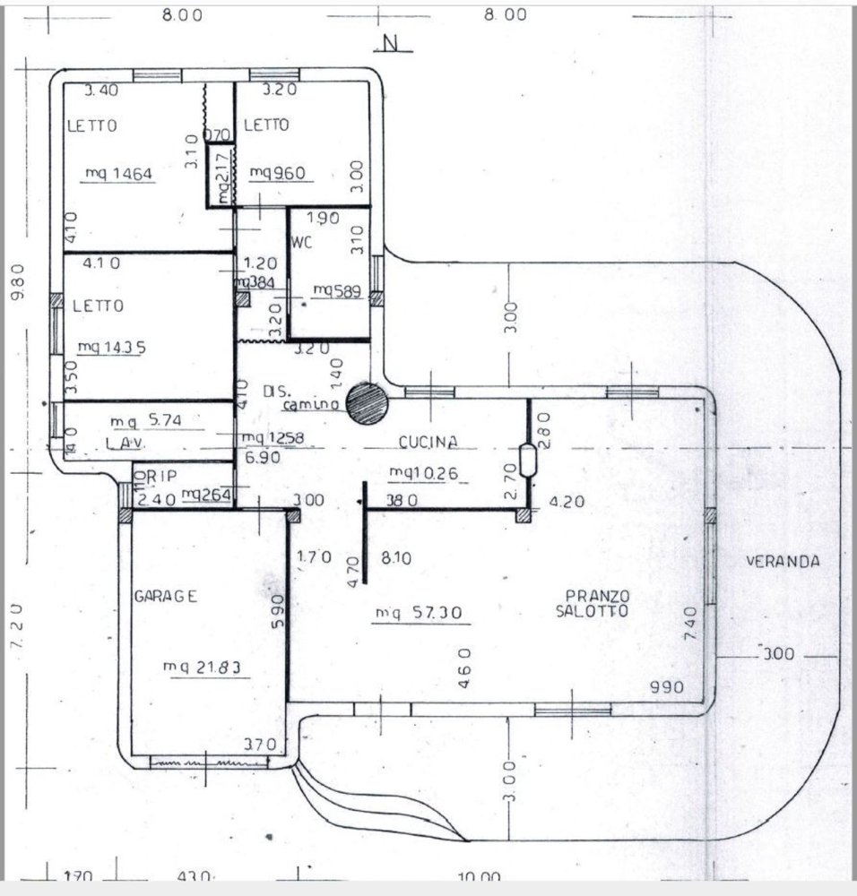 Villa de 6 habitaciónes en Pachino, Italy No. 58996