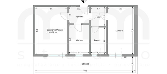 3-Zimmer Wohnung in Pescara, Italy, Nr. 22442 50