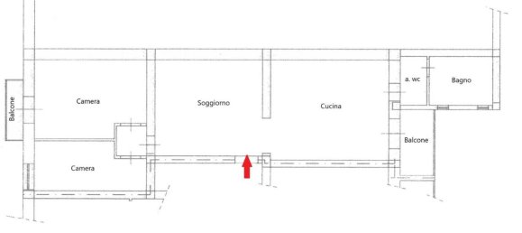 3-salle Appartement à Messina, Italy No. 40837 25