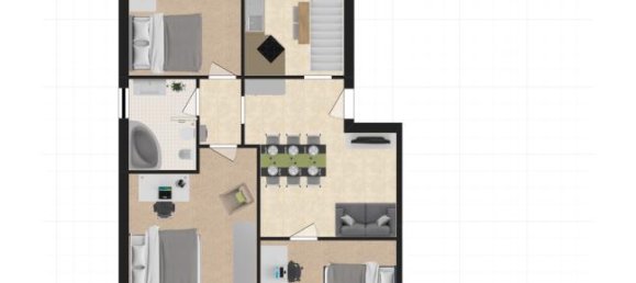 5 Schlafzimmer Wohnung in Rome, Italy, Nr. 253648 6