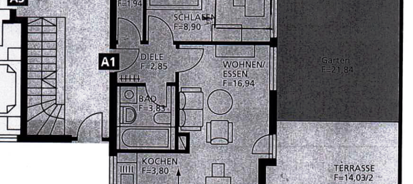 Apartamento T1 em Augsburg, Germany N.º 66041 9