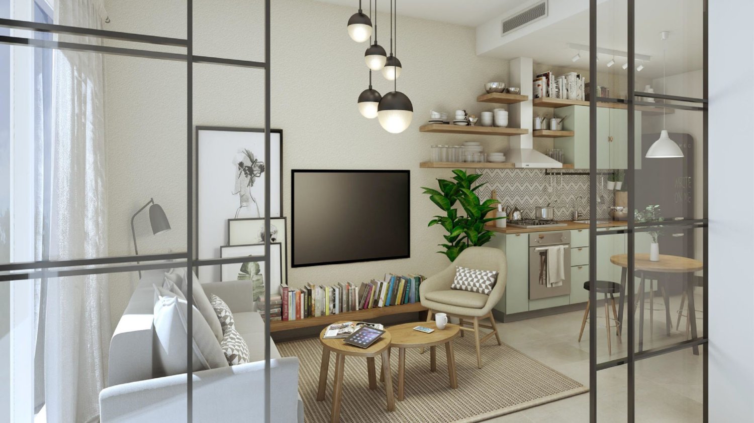 1 غرف نوم شقة في COLLECTIVE 2.0, دبي هيلز استيت, UAE رقم 57987