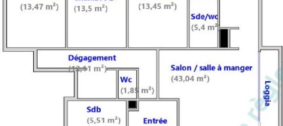 3 Schlafzimmer Wohnung in Garches, France, Nr. 327164 11