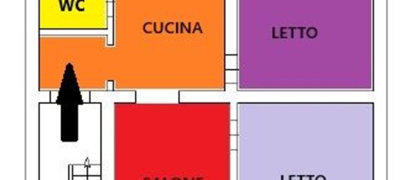 3-salle Appartement à Benevento, Italy No. 63701 12