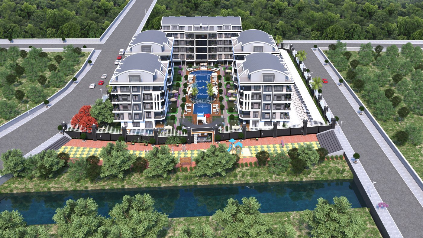 Apartment 1+1 in Oba, Turkey No. 363