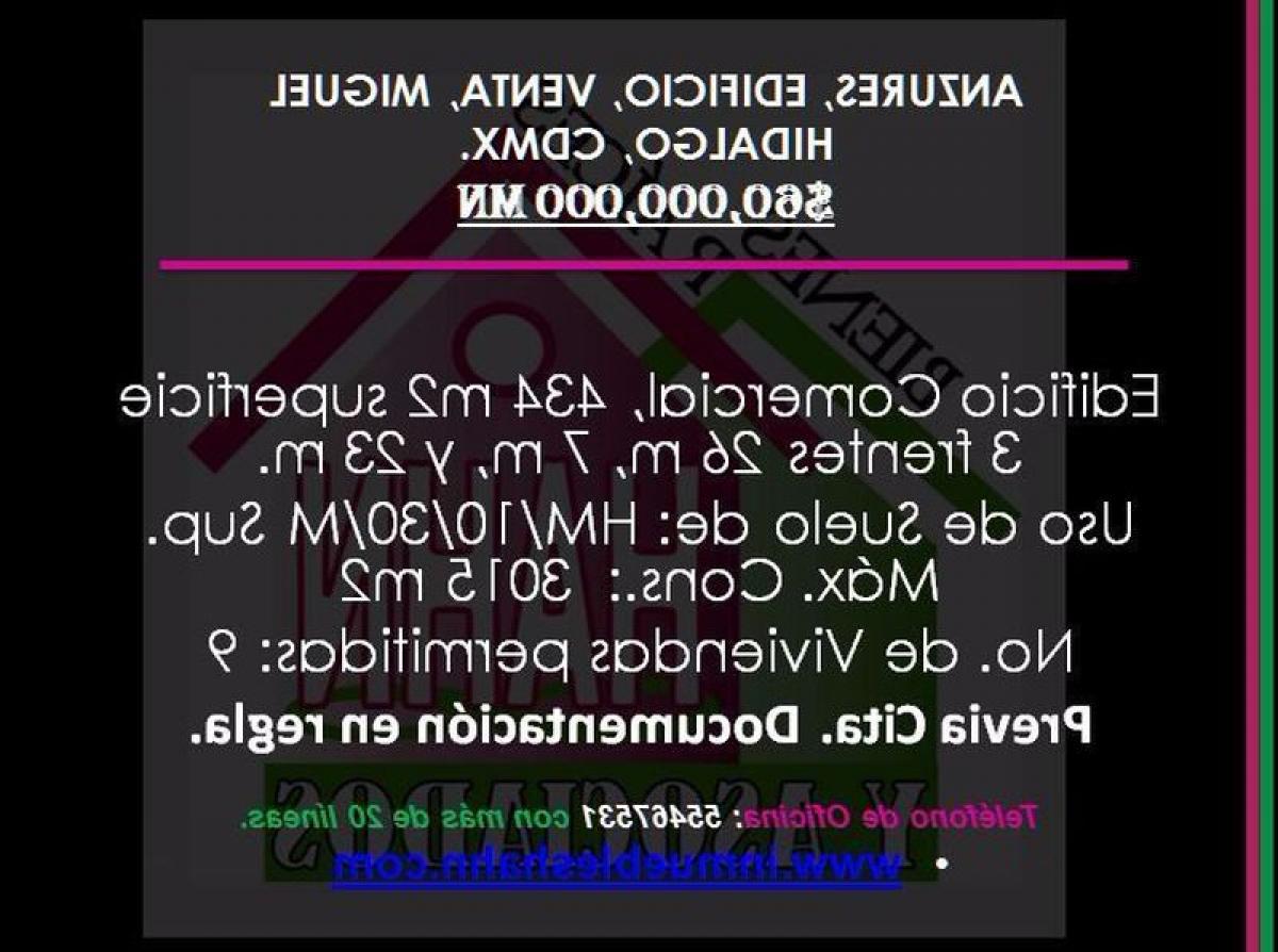 Edificio en Mexicali, Mexico 434 m² No. 199782