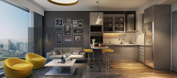 Apartment 1+1 in Istanbul, Turkey No. 8043 8