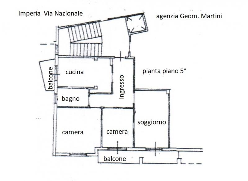 4 rooms Apartment in Imperia, Italy No. 234930