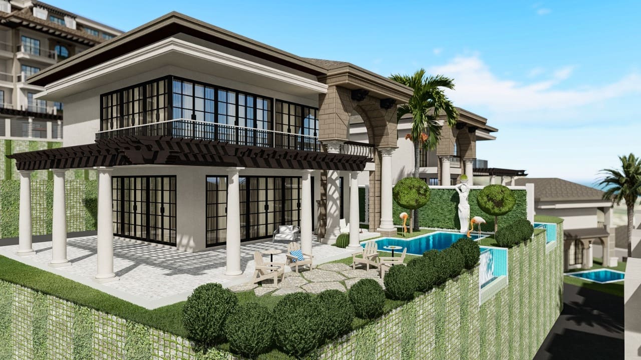 Villa 3+1 in Exodus Premium Town, Kargicak, Turkey, Nr. 36492